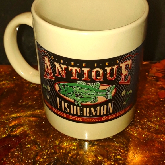 Vintage Retro 1996 Genuine Antique Fisherman - Picture 1 of 1